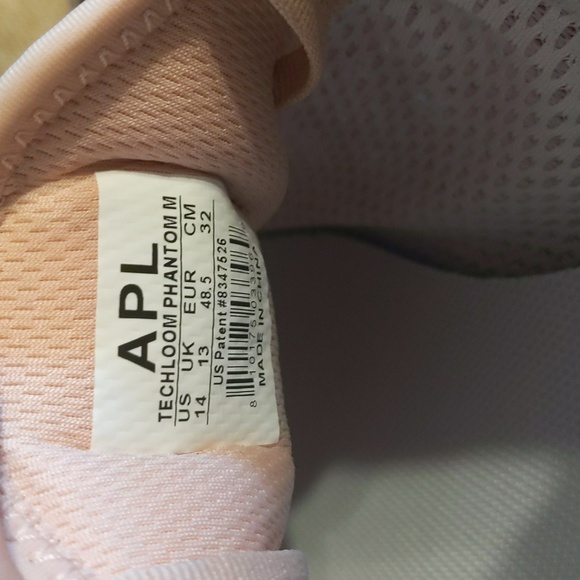 APL Techloom Phantom Women's Running Shoes Sz 14, Pink, Like New, No Box - Picture 8 of 8